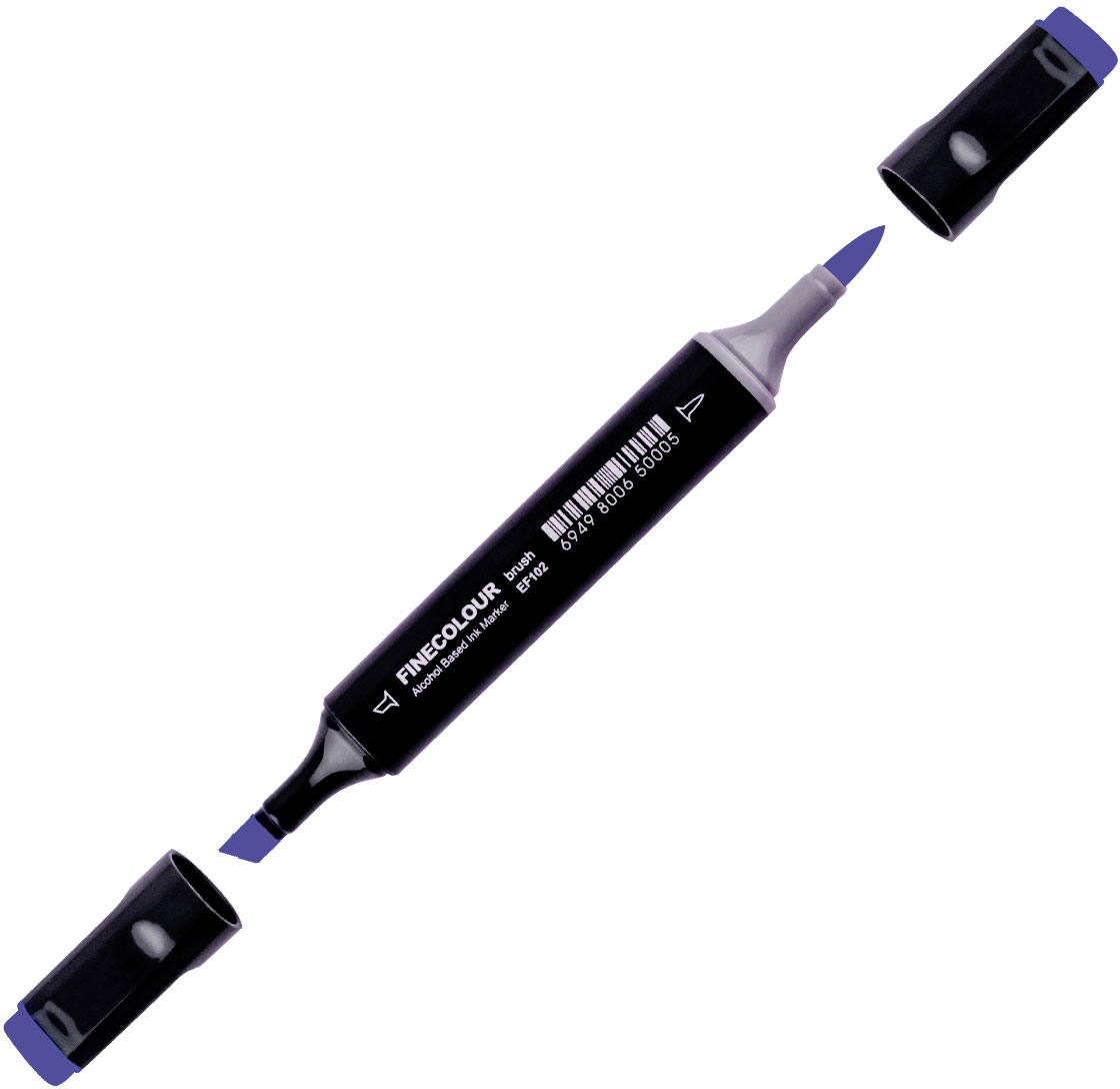 

Маркер Finecolour Brush спиртовой 292 стратосферный синий B292 (EF102-292N)