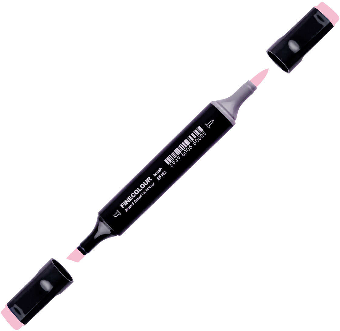 

Маркер Finecolour Brush спиртовой 353 бугенвиль R353 (EF102-353N)
