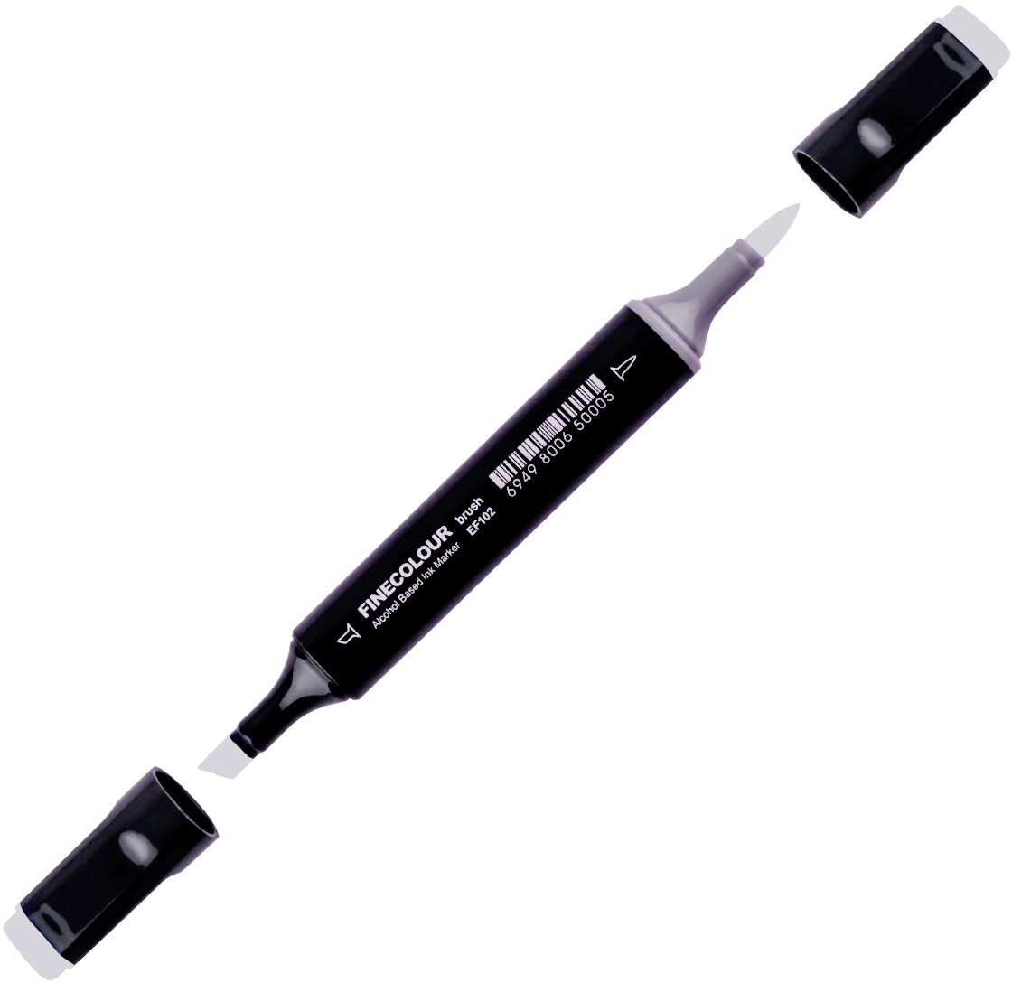 

Маркер Finecolour Brush спиртовой 475 оттеночный серый №4 SG475 (EF102-475N)
