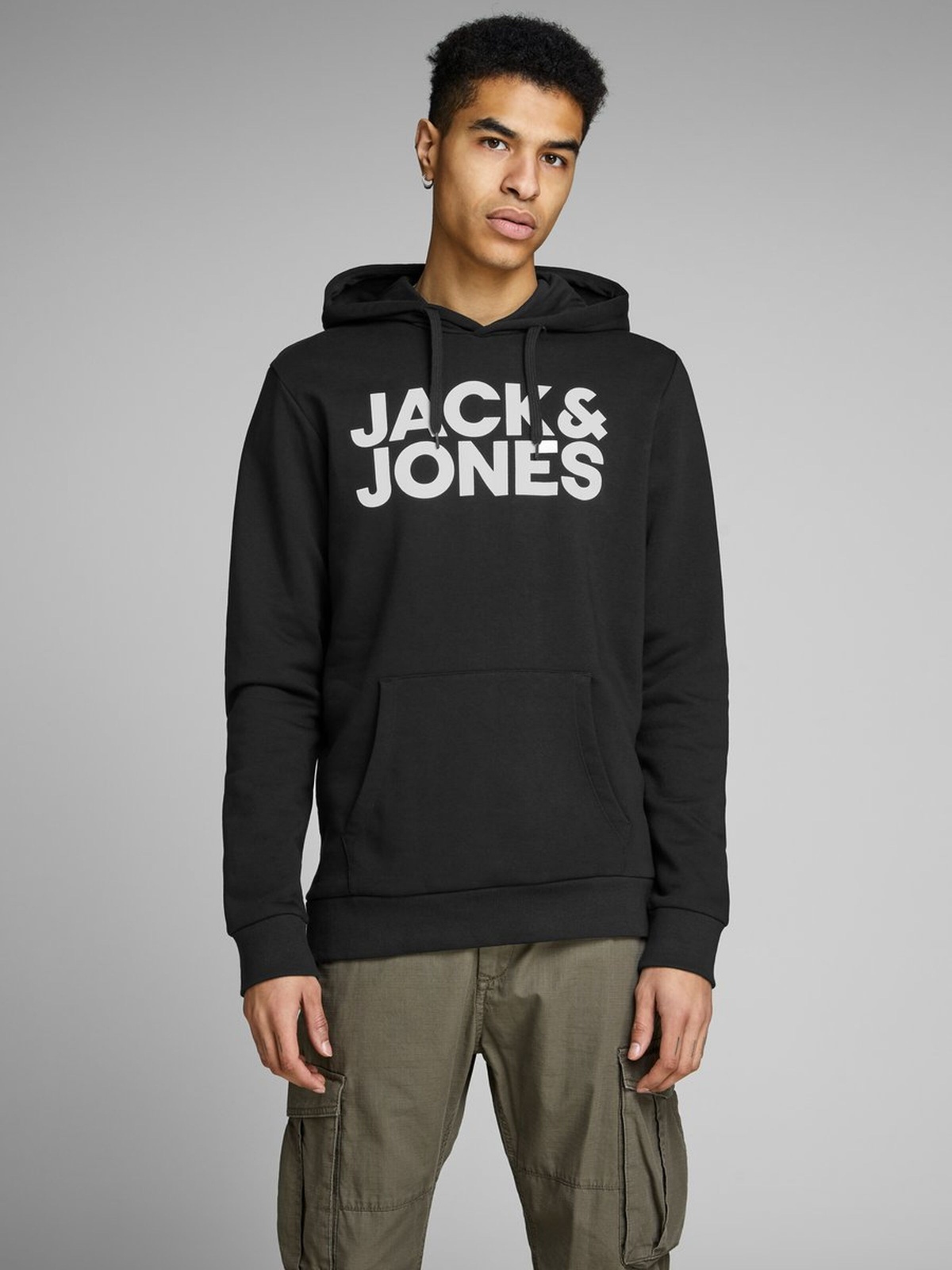 

Худи Jack & Jones XL Черный 12152840Black