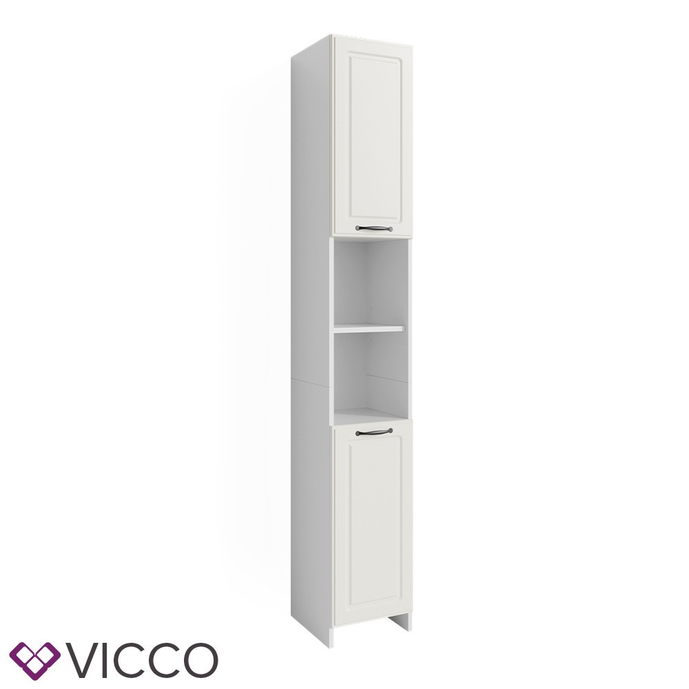 

Шкаф в ванную комнату 30x190 Vicco Kiko, белый