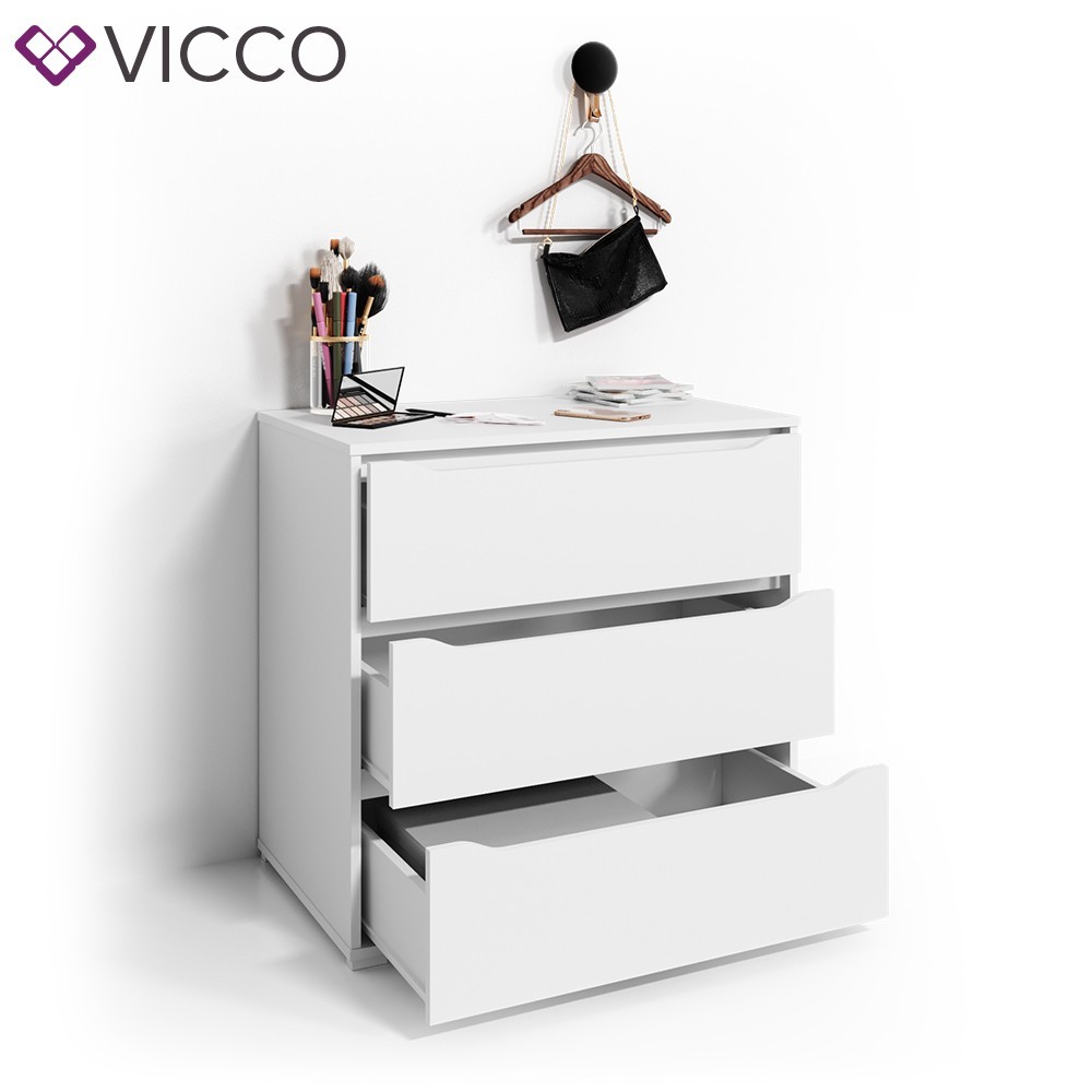 

Комод с шухлядами Vicco, белый