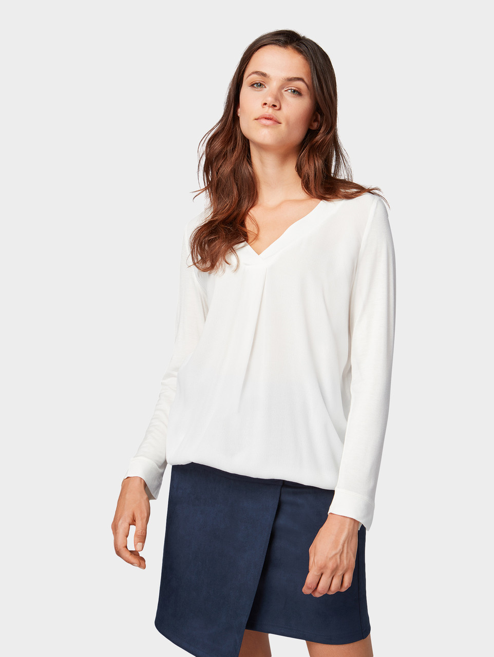 

Блузка Tom Tailor 1014892  Белая, Блузка Tom Tailor 1014892 L Белая