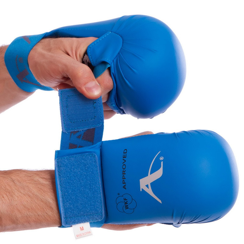 

Перчатки для карате Arawaza Heroe 7250 размер S Blue