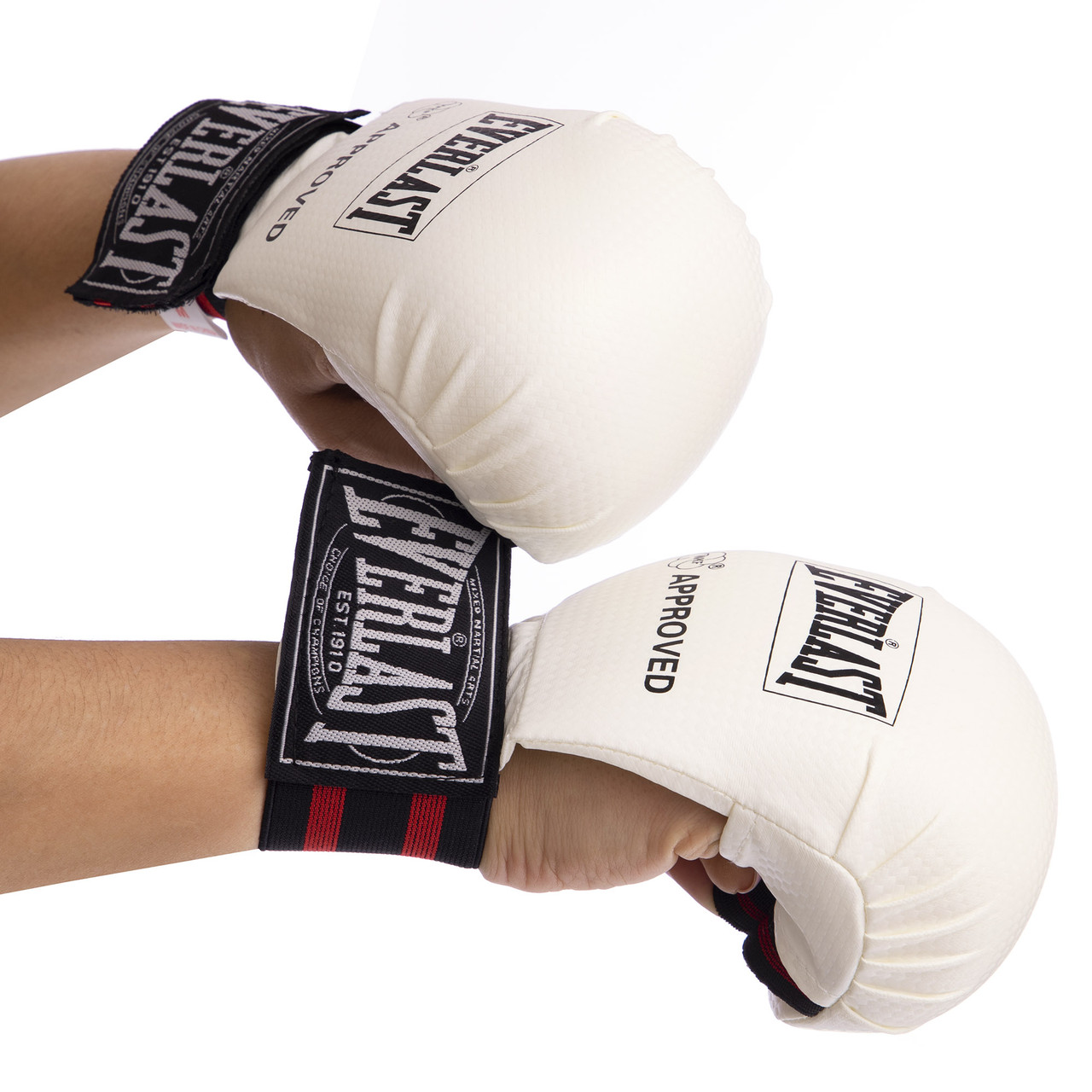 

Перчатки для карате Everlast Heroe 3956 размер M White