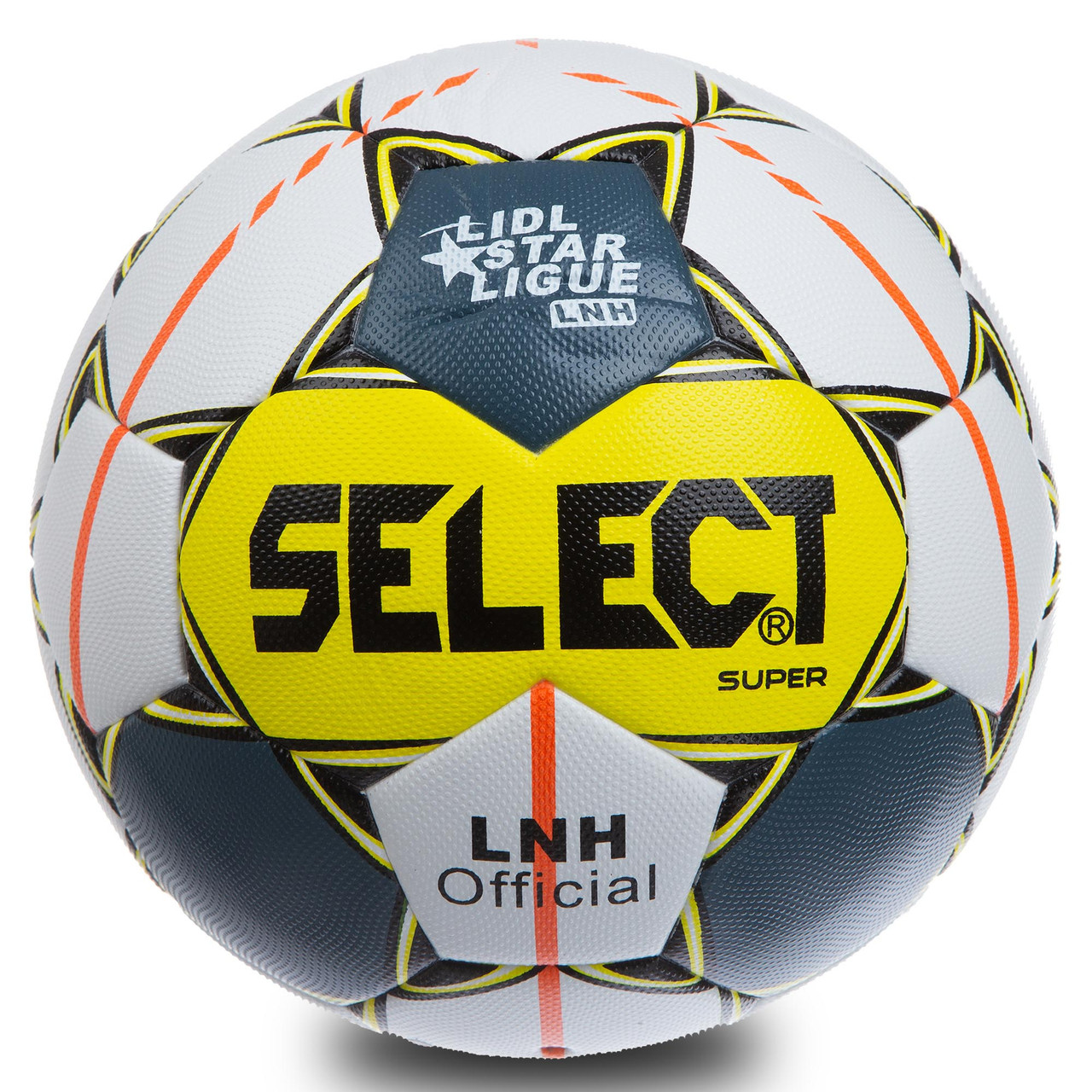 

Мяч футбольный №5 Select Ultimate Officiel Action 0565 White-Grey-Yellow