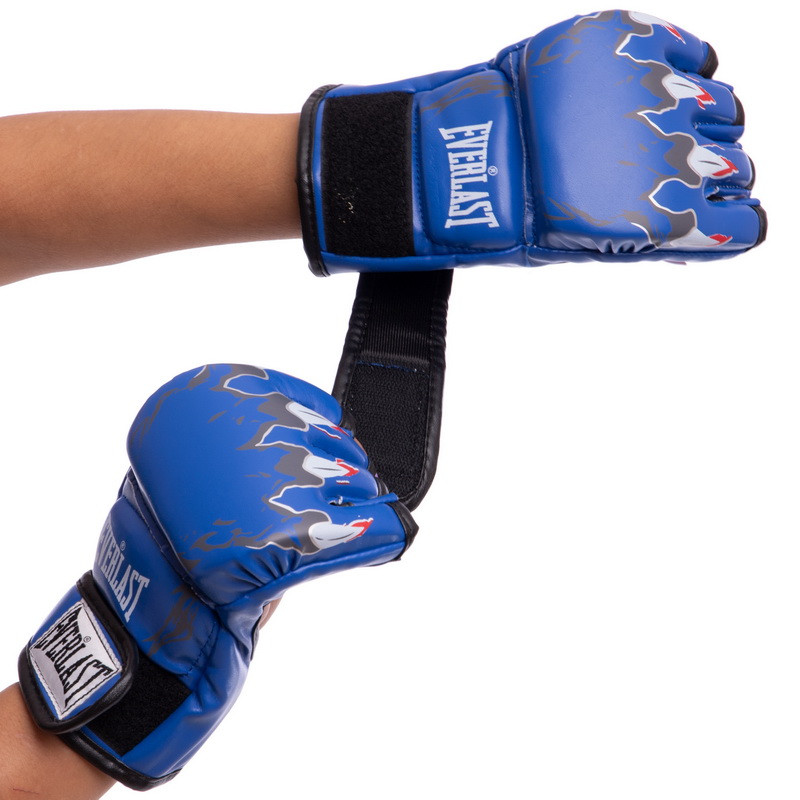 

Перчатки для смешанных единоборств Everlast Heroe 3207 размер L Blue