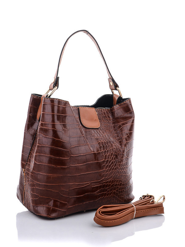 

Женские сумки деми Prime 108 brown Коричневый р.21x23x13