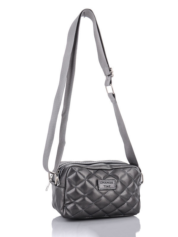 

Женские сумки деми Prime 100-5 grey Серый р.13x18x9