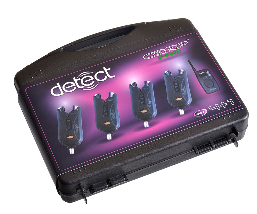 

Набор электронных сигнализаторов поклевки Carp Pro Detect 9V 4+1 (арт.38386306-104)