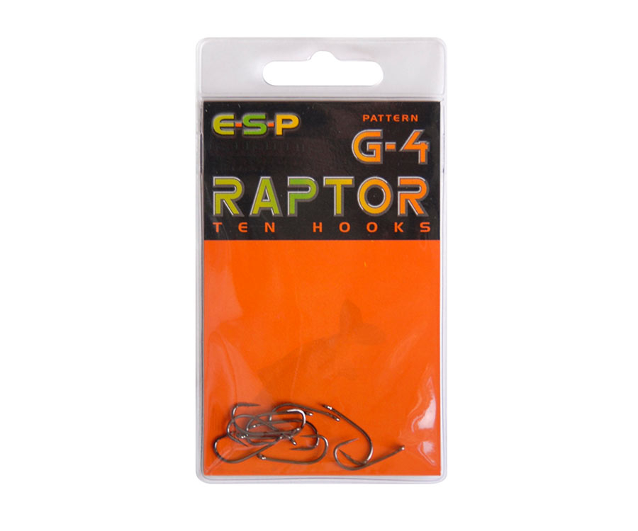 

Крючки Esp Raptor G4 №4 (арт.3838EHRG404)