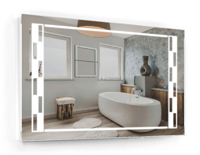 

Зеркало c LED подсветкой Smart Mirror сенсорное Asti SK 120х80 см Прямоугольное