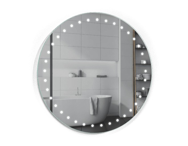 

Зеркало c LED подсветкой Smart Mirror сенсорное Avellino SK 90х90 см Круглое