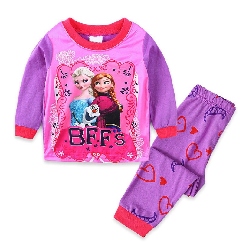 

Пижама детская Frozen для девочек 100см Фиолетовый (8571)