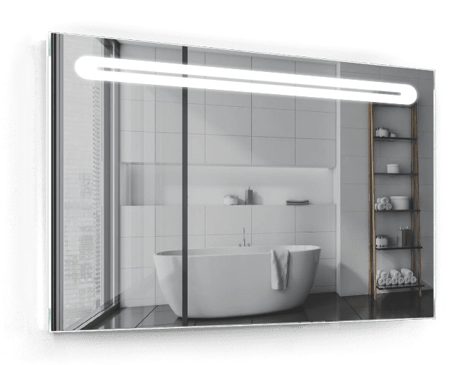 

Зеркало c LED подсветкой Smart Mirror сенсорное Venezia SK 90х80 см Прямоугольное