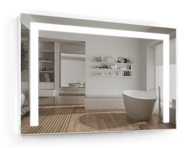 

Зеркало c LED подсветкой Smart Mirror сенсорное Piacenza SK 90х80 см Прямоугольное