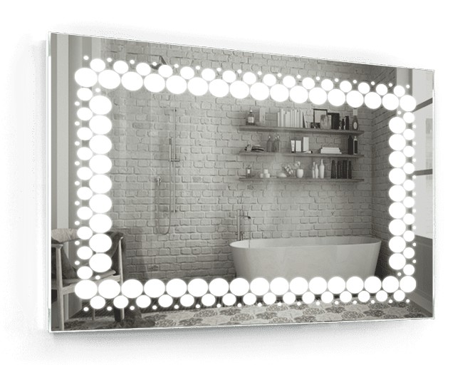 

Зеркало c LED подсветкой Smart Mirror сенсорное Marsala SK 100х80 см Прямоугольное