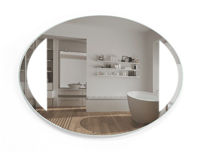 

Зеркало c LED подсветкой Smart Mirror сенсорное Foligno SK 100х60 см Овальное