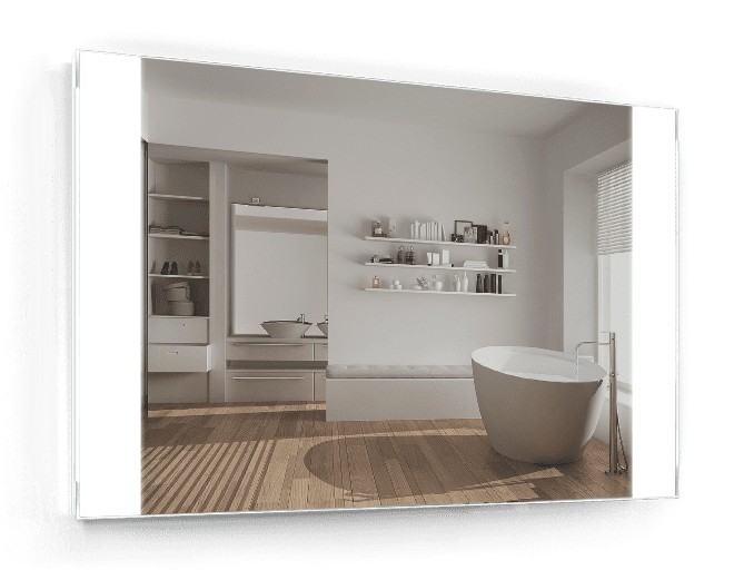 

Зеркало c LED подсветкой Smart Mirror сенсорное Bari SK 80х60 см Прямоугольное