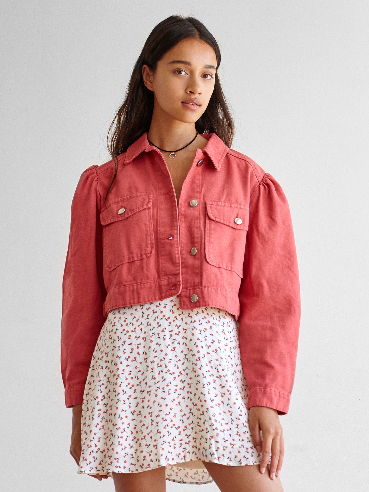 

Куртка Pull & Bear 5713/406/671  Малиновая, Куртка Pull & Bear 5713/406/671 S Малиновая