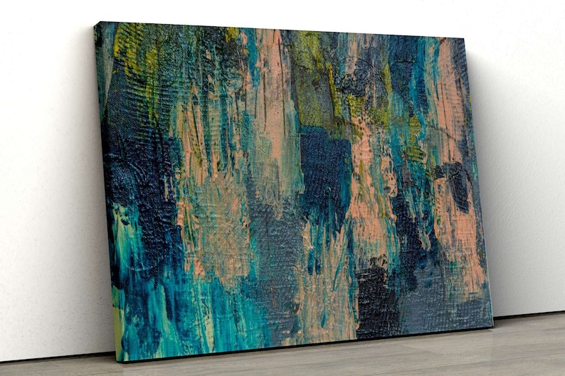 

Картина на холсте Тёмная абстракция 122x81 см (218)