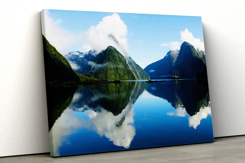 

Картина на холсте Горный туман51x34 см (393)