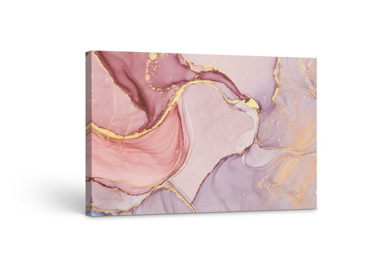 

Картина на холсте Розовый мрамор 51x34 см (63)