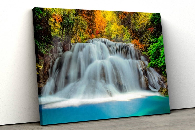 

Картина на холсте Пейзаж с водопадом51x34 см (360)