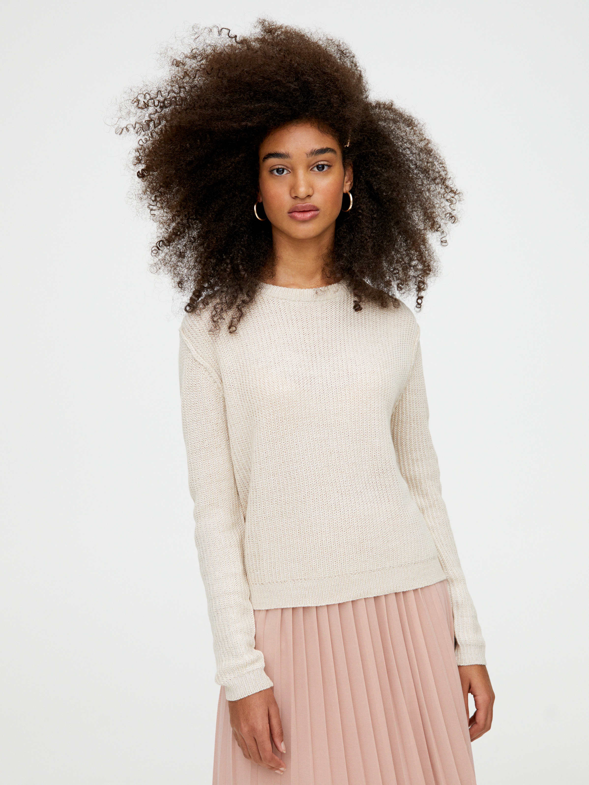 

Джемпер Pull & Bear 9558/307/081 M Бежевый
