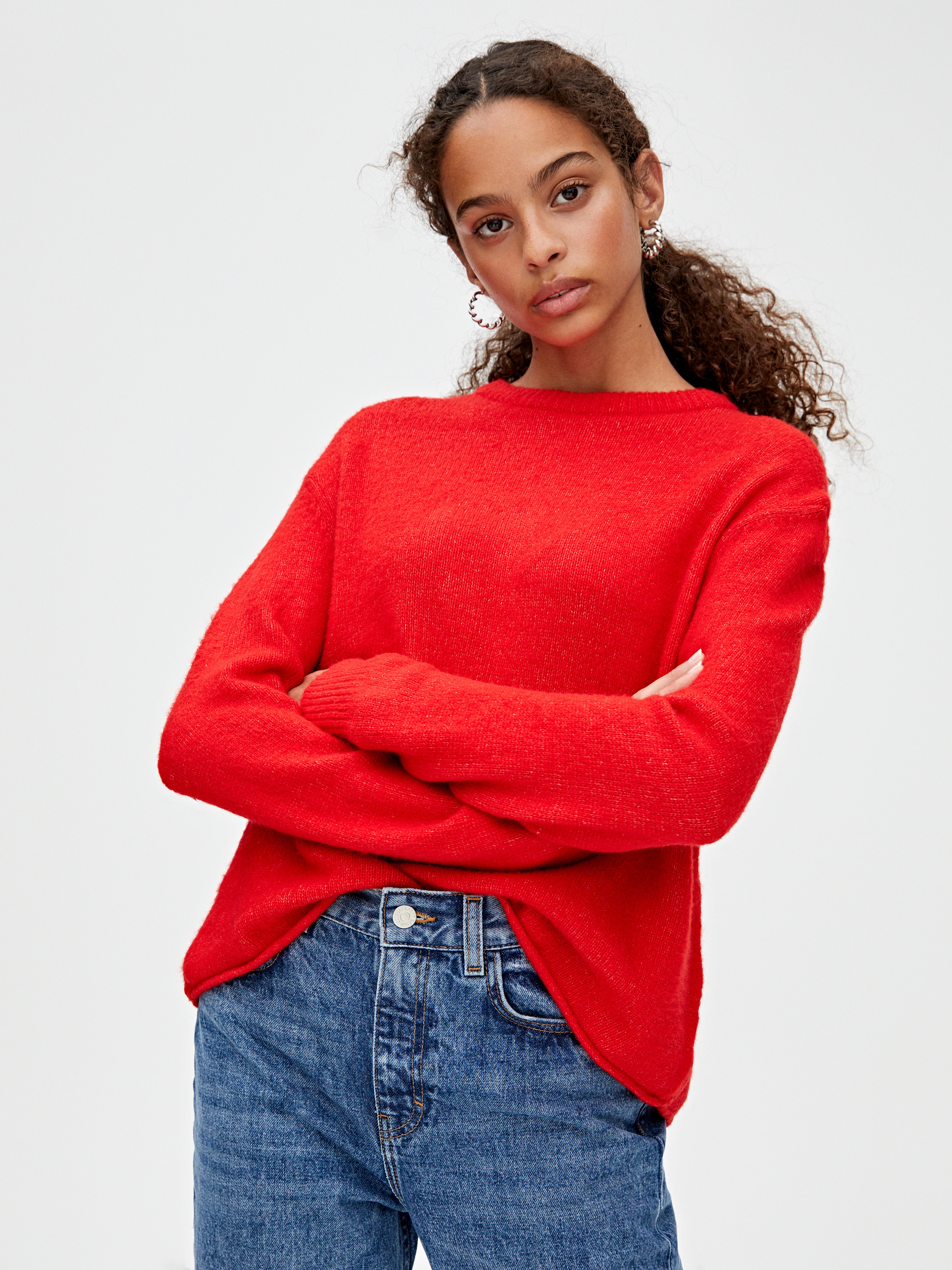 

Джемпер Pull & Bear 9559/318/600 XS Красный