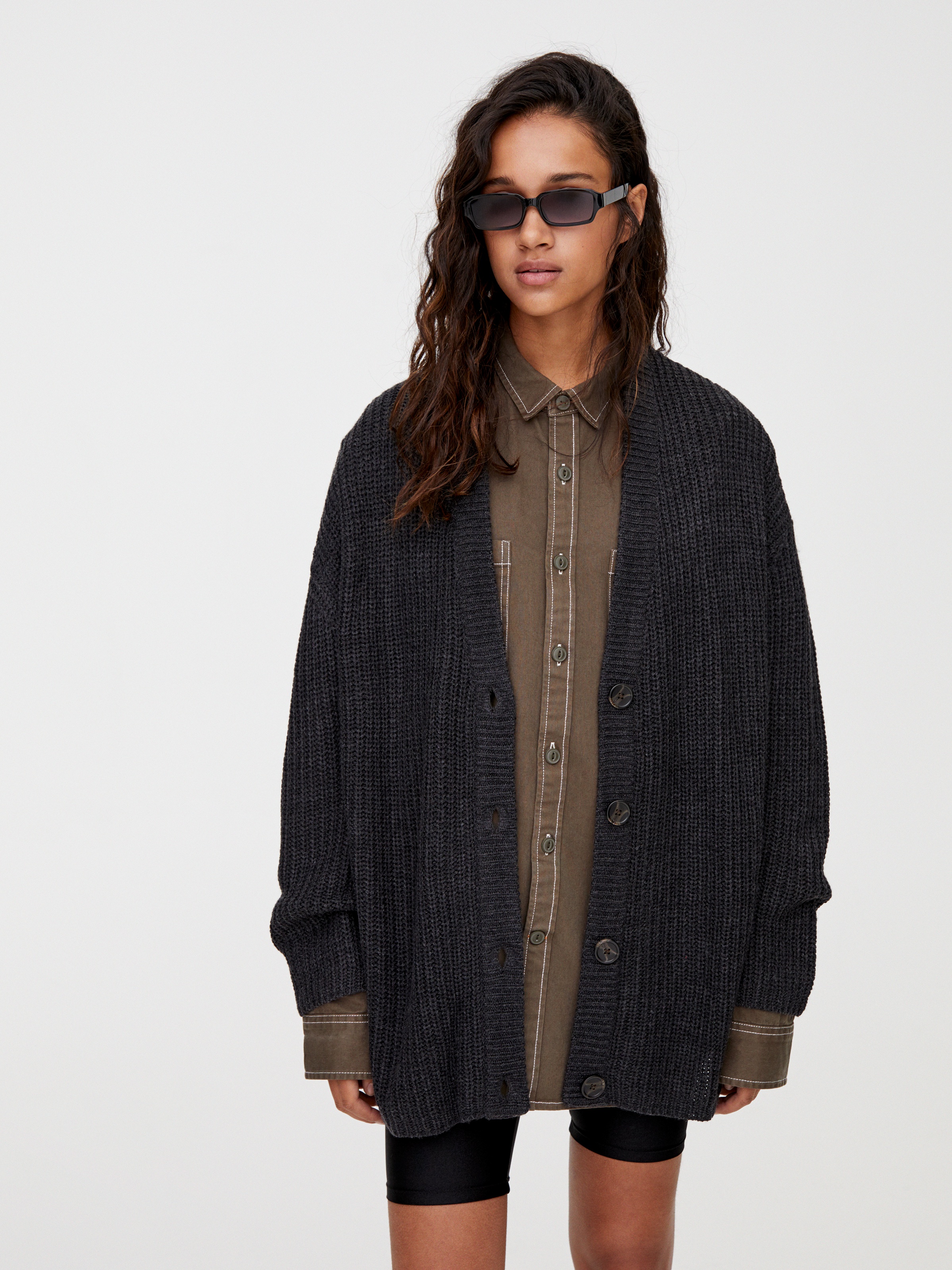 Pull and bear on sale cardigan