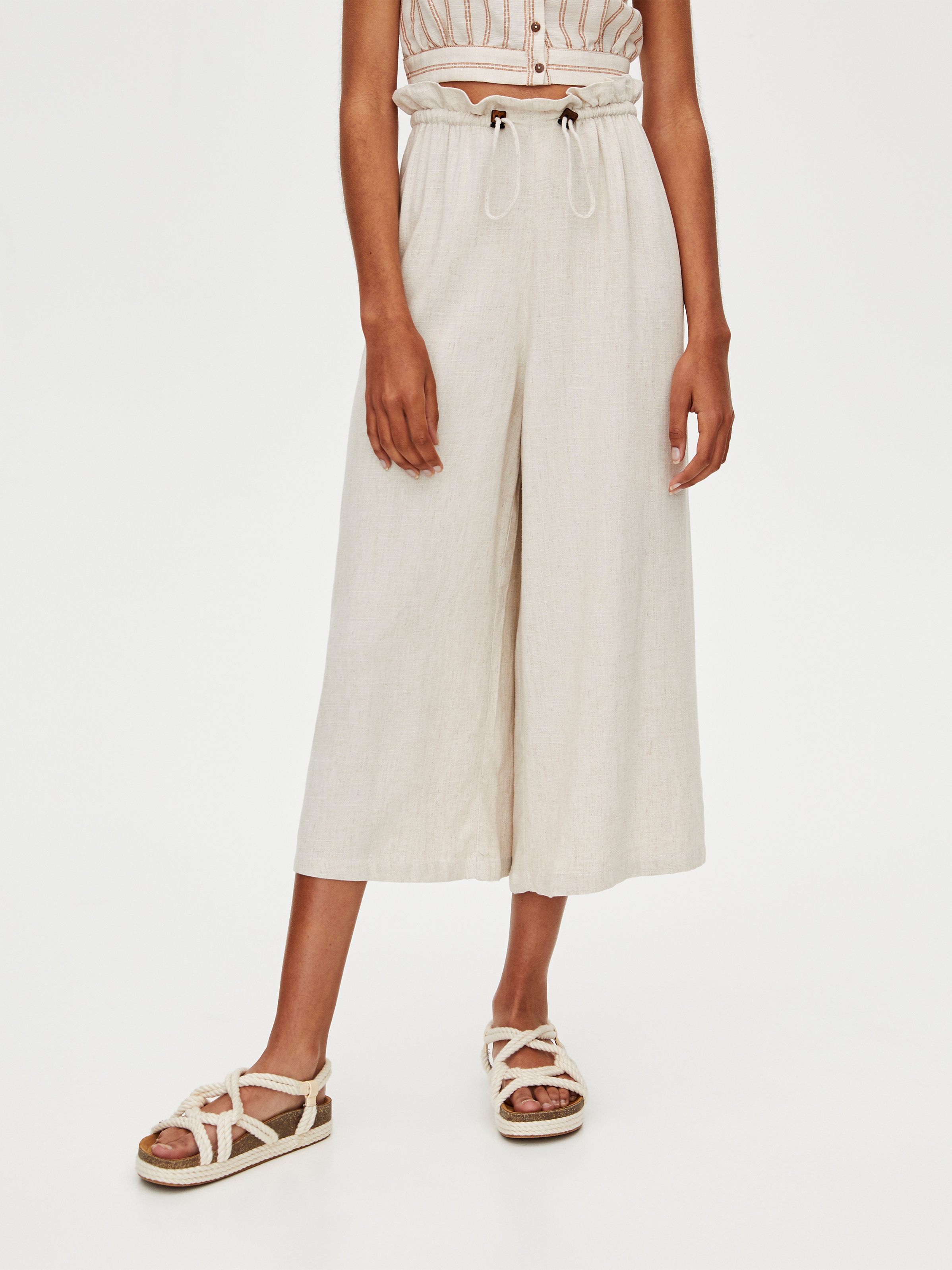 

Брюки Pull & Bear 9671/323/711  Бежевые, Брюки Pull & Bear 9671/323/711 XS Бежевые