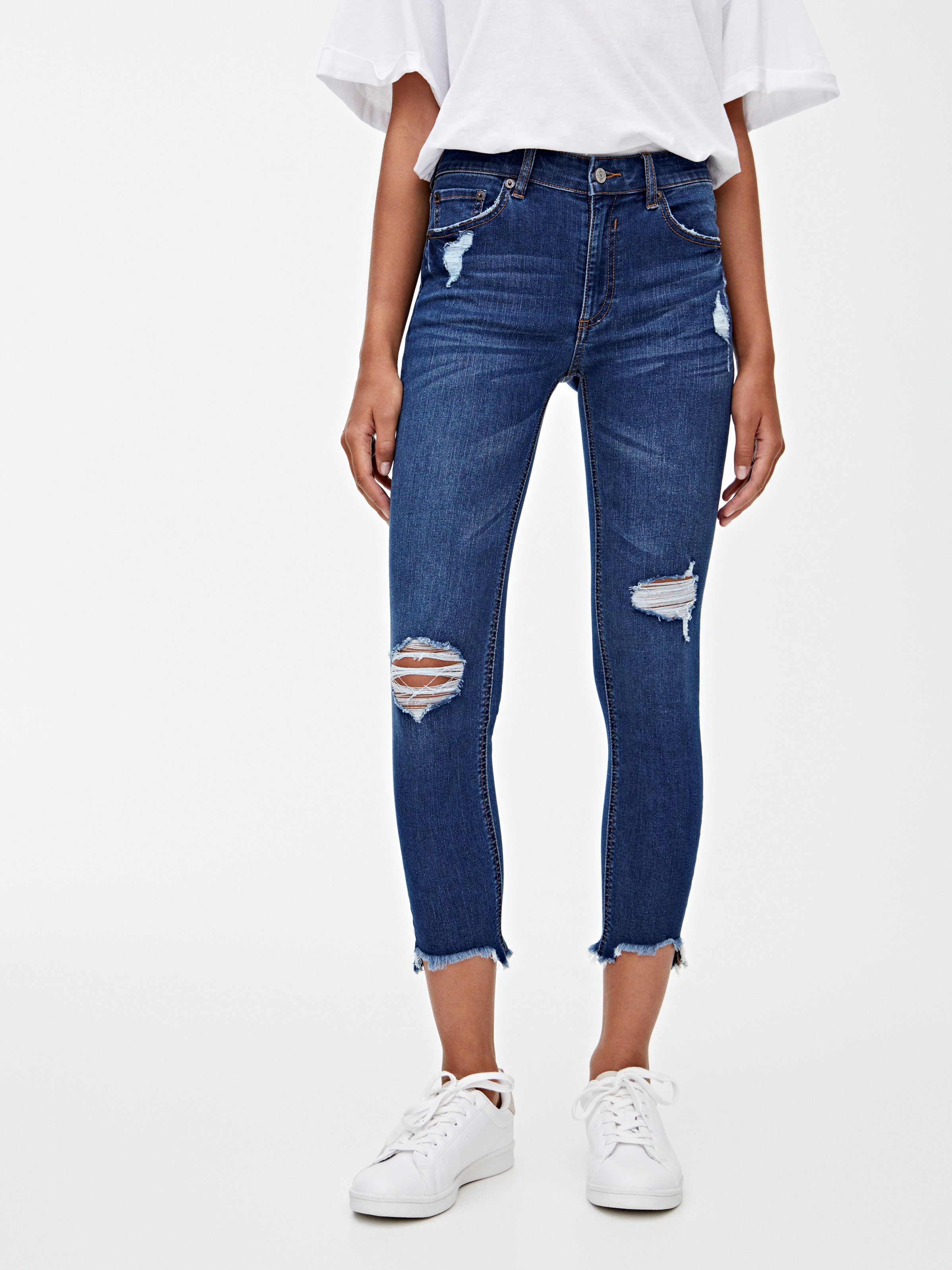 

Джинсы Pull & Bear 9682/354/427 40 Синие