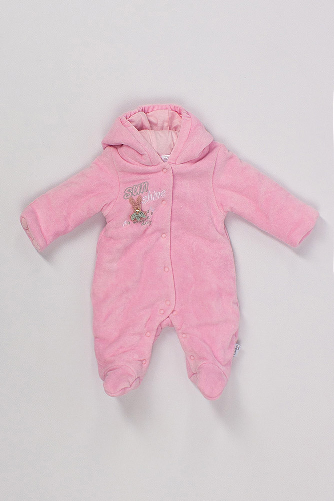

Комбінезон утеплений на дівчинку Garden baby 68 рожевий (SKT000480327)