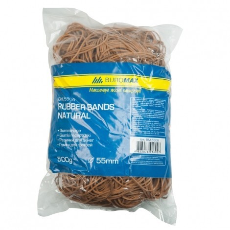 

BUROMAX Резинки для денег 500г NATURAL BM.5508