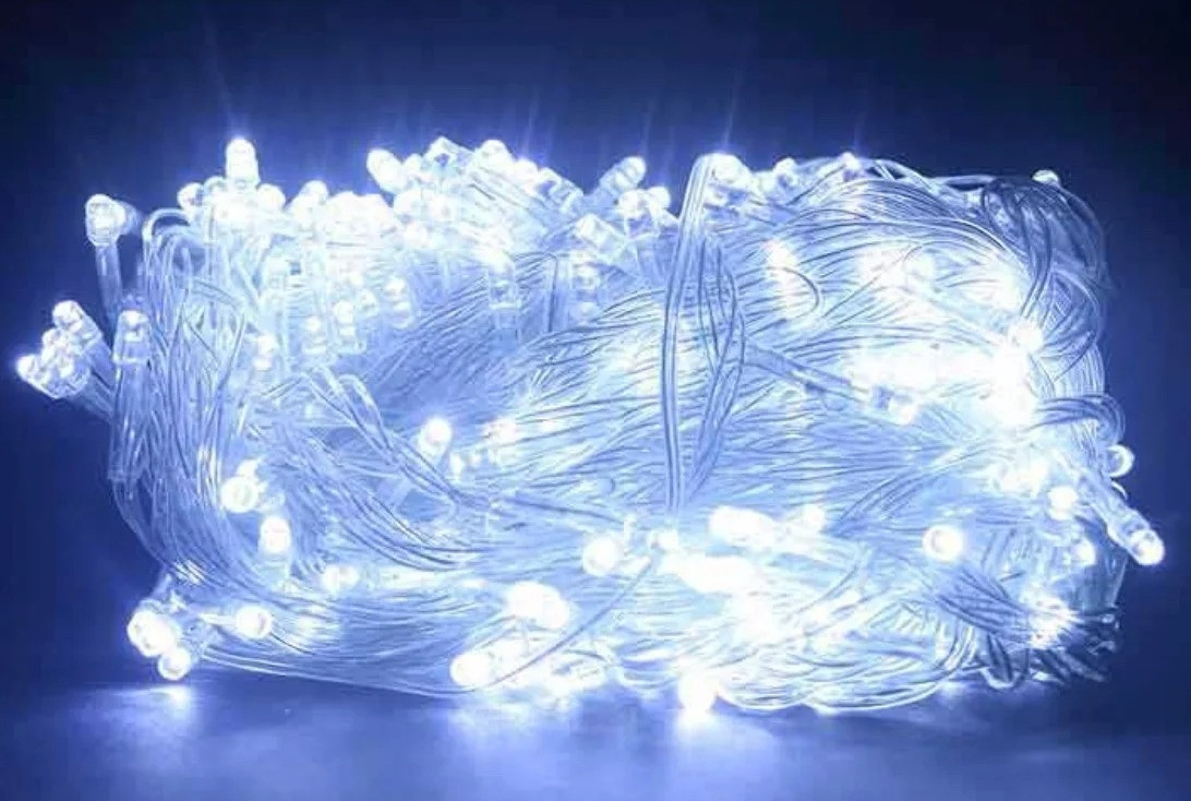 

Гирлянда нить на прозрачном проводе 500 LED ламп 32 метра Garland G-955 Белый (atlan-14136)