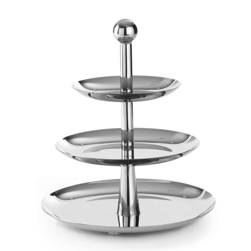 

Этажерка для фруктов 3-х ярусная Stalgast 544032, d-505/405/305 мм, h-500 мм