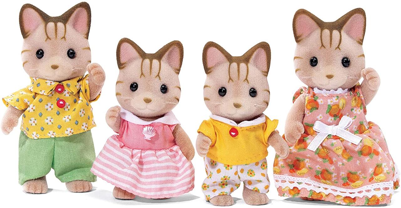 

Сильваниан фэмилис Семья песочных котиков Calico Critters