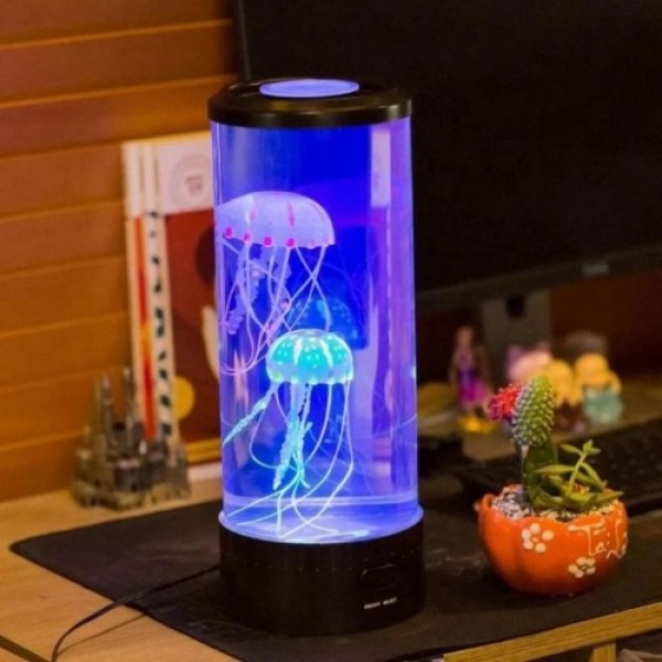 

Лампа Ночник LED с медузами Лампа Аквариум Медуза Jellyfish Lamp