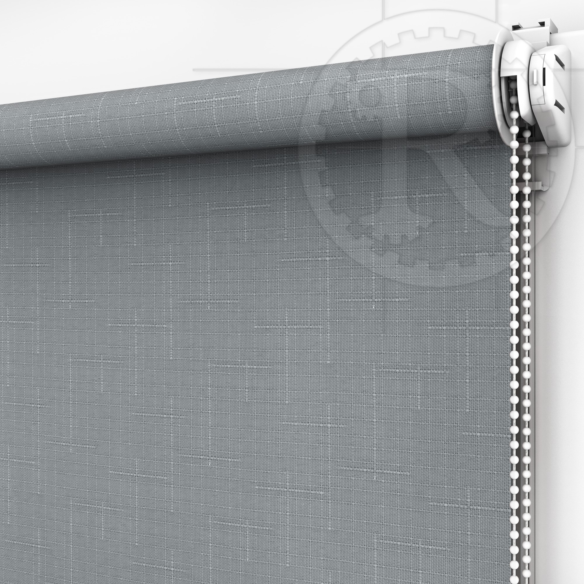 

Рулонная штора Linen 7436 Titanium 130 x 200 см