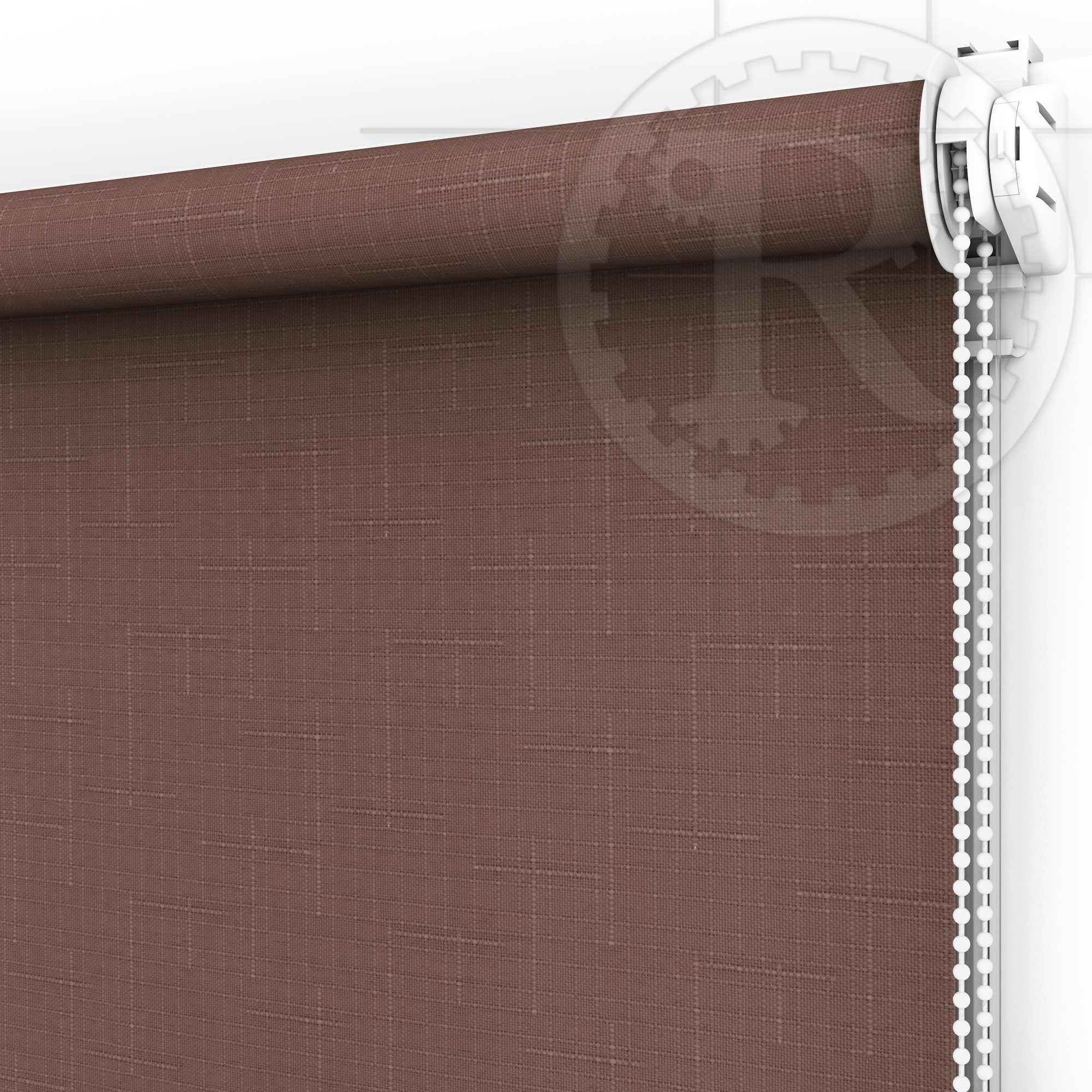 

Рулонная штора Linen 7439 Cocoa 140 x 200 см