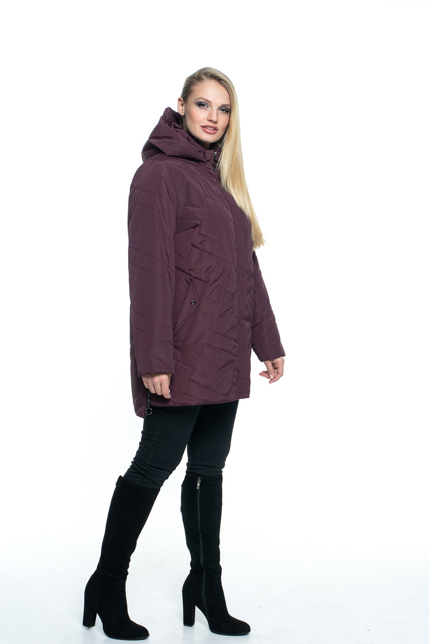

Куртка Maximoda ЕLD104 марсал 56-58 бордовый