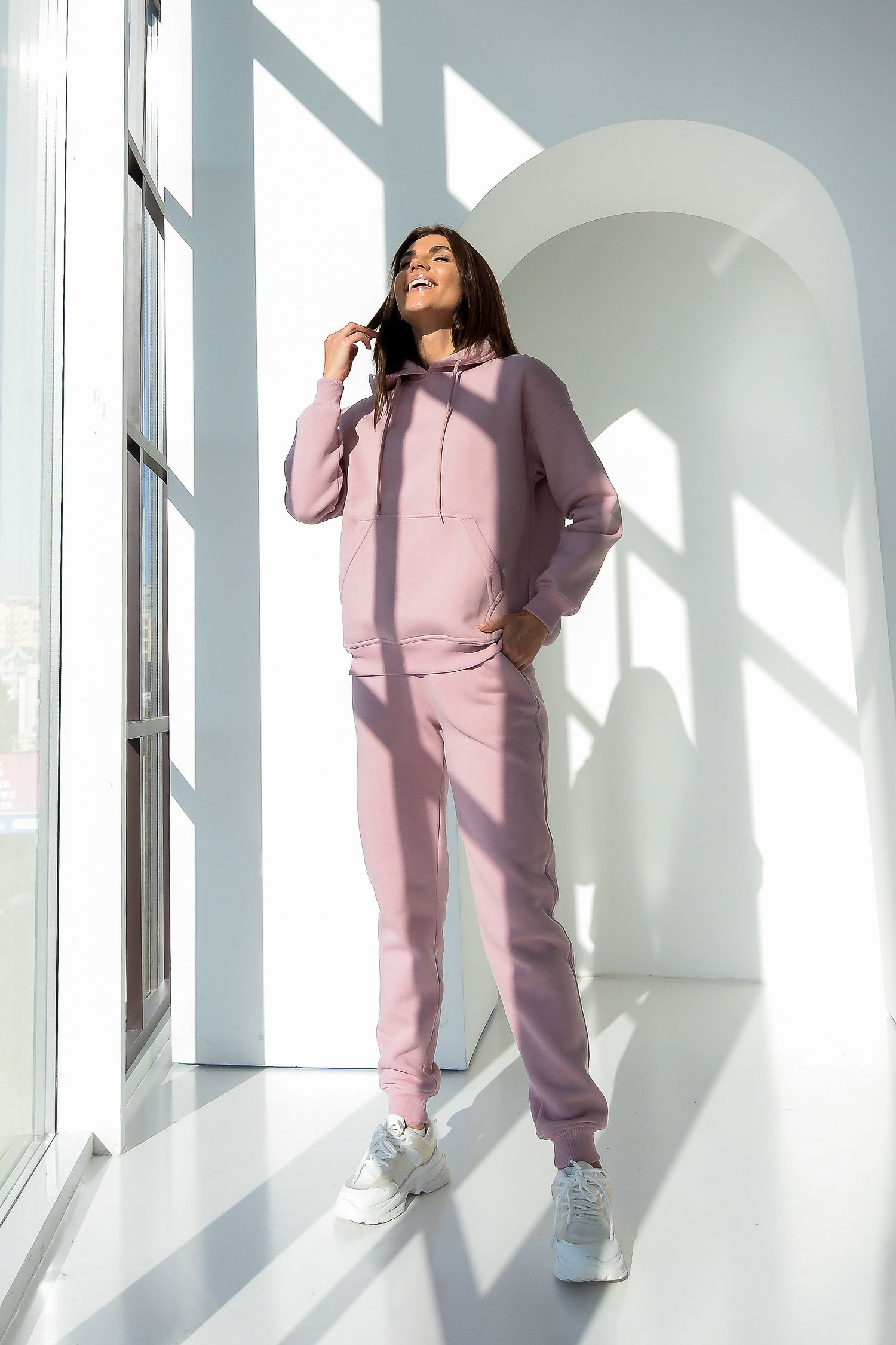 

Спортивный костюм 630 Пудровый ODIS 40 (р) ( OD6769)