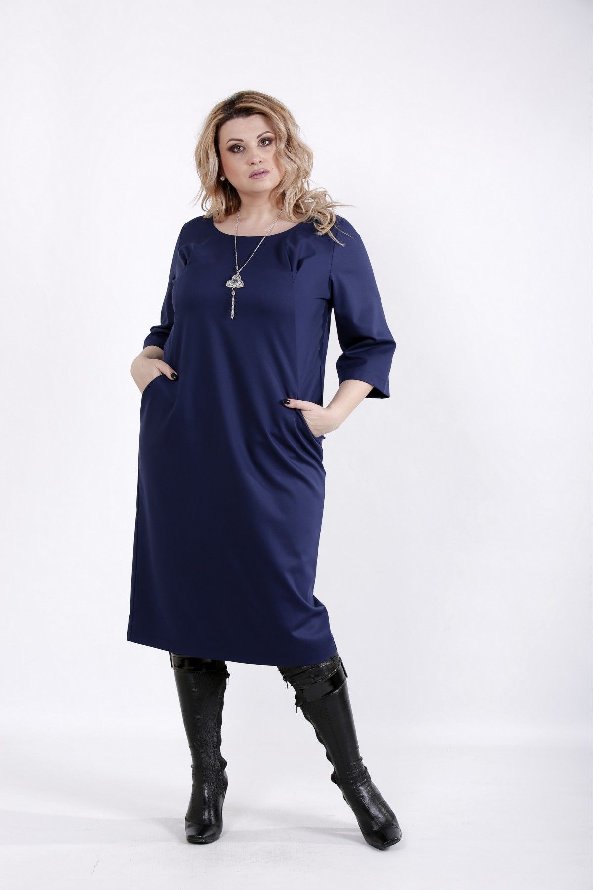 

Платье Maximoda ЕGS01023-2 - синий, Платье Maximoda ЕGS01023-2 50-52 синий