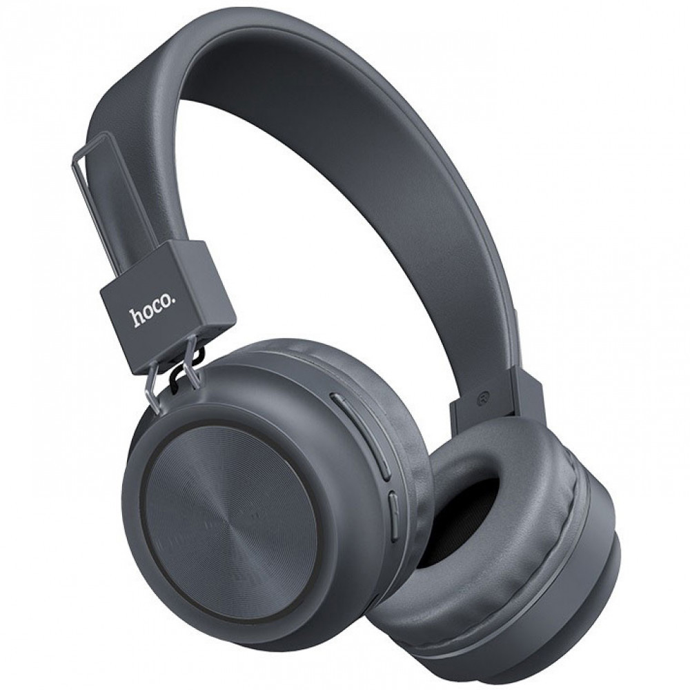 

Наушники с микрофоном Bluetooth Hoco - W25 Promise Накладные Gray