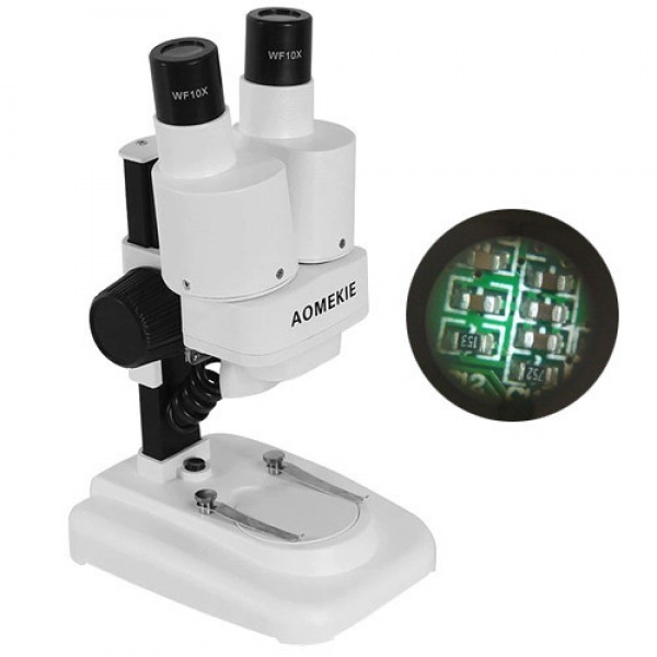 

Микроскоп бинокулярный стерео для пайки LED 20X AOMEKIE AO1001
