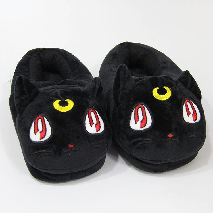

Тапочки плюшевые домашние Кошка Луна из Sailor Moon 36-42
