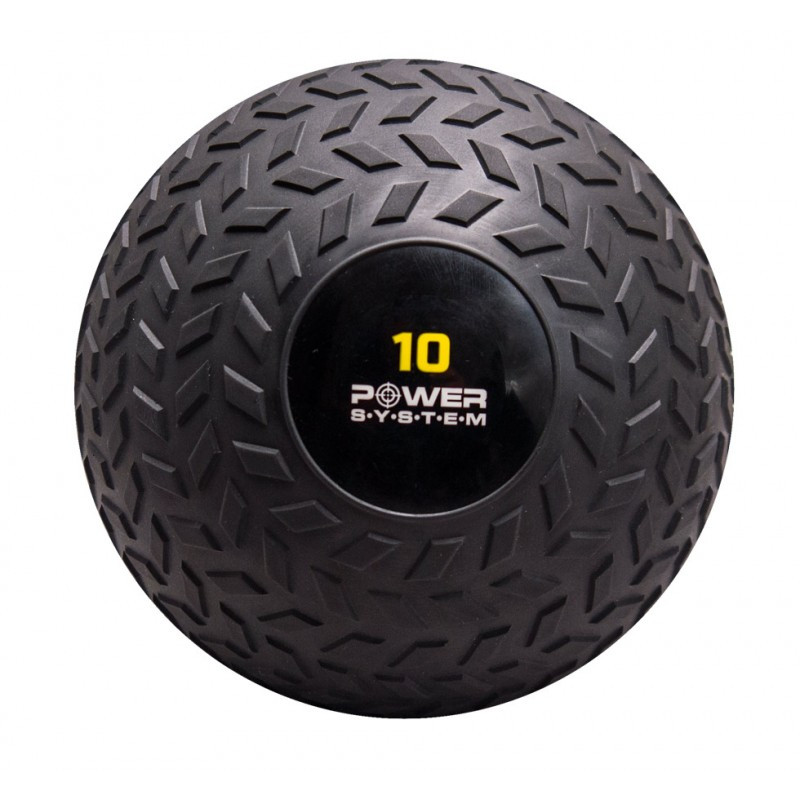 

Мяч SlamBall для кросфита и фитнеса Power System PS-4116 10кг рифленый