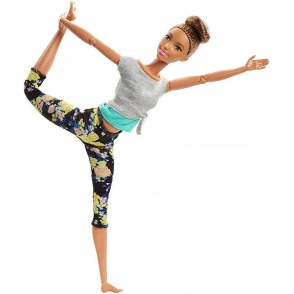 

Кукла Barbie Made to Move Двигайся как я Брюнетка (FTG80/FTG82) (10-537784)