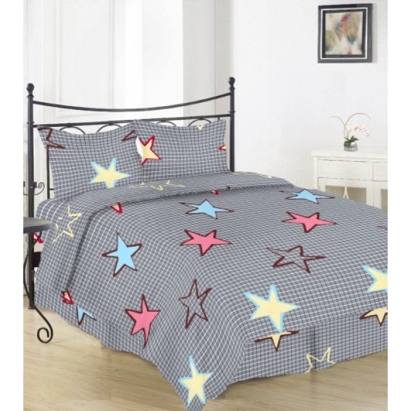 

Комплект полуторного постельного белья Moka Textile Бязь Звездочёт 145*210